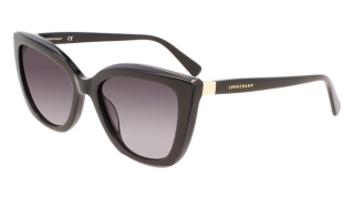 Óculos de sol Longchamp LO695S Preto Retangular - 2