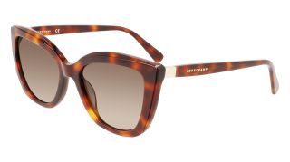Óculos de sol Longchamp LO695S Castanho Retangular - 1