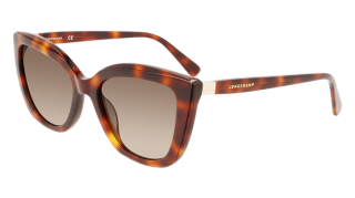 Óculos de sol Longchamp LO695S Castanho Retangular - 2