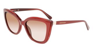 Óculos de sol Longchamp LO695S Vermelho Retangular - 1