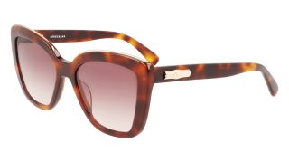 Óculos de sol Longchamp LO692S Castanho Retangular - 1