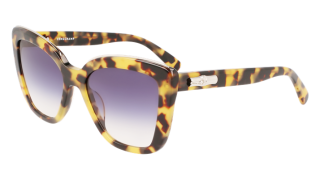 Óculos de sol Longchamp LO692S Castanho Retangular - 2