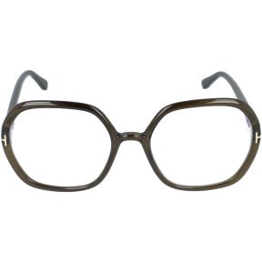 Óculos graduados Tom Ford FT5814-B Verde Quadrada - 2