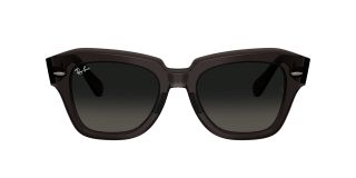 Óculos de sol Ray Ban 0RB2186 STATE STREET Azul Quadrada - 2