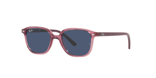 Óculos de sol Ray Ban Junior 0RJ9093S JUNIOR LEONARD Rosa/Vermelho-Púrpura Quadrada - 1