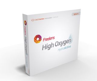 Lentes de contacto Mensais FREELENS HIGH OXYGEN HYDRAACTIVE SPH 6L Lentes de contacto Mensais FREELENS HIGH OXYGEN HYDRAACTIVE SPH 6L