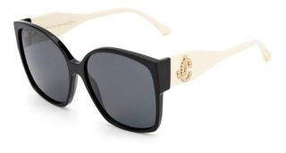 Óculos de sol Jimmy Choo NOEMI/S Preto Quadrada - 1