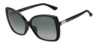 Óculos de sol Jimmy Choo BECKY/F/S Preto Tamanho: 60X16