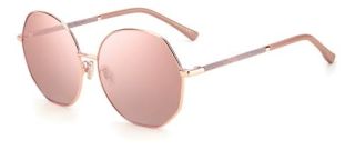 Óculos de sol Jimmy Choo CORAL/G/SK Dourados Borboleta - 1