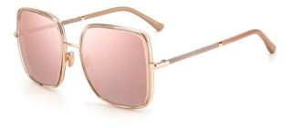 Óculos de sol Jimmy Choo JAYLA/S Dourados Quadrada - 1