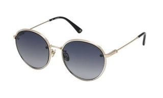 Óculos de sol Nina Ricci SNR303 Dourados Redonda