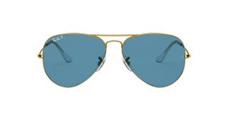 Óculos de sol Ray Ban 0RB3025 Dourados Aviador - 2