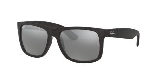 Óculos de sol Ray Ban 0RB4165 JUSTIN Preto Quadrada - 1
