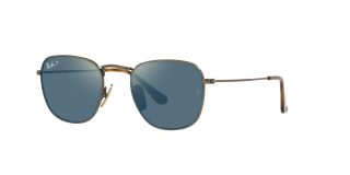 Óculos de sol Ray Ban 0RB8157 Dourados Quadrada - 1