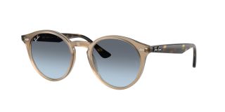 Óculos de sol Ray Ban 0RB2180 Castanho Redonda - 1