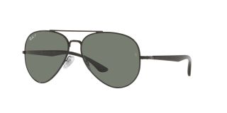 Óculos de sol Ray Ban 0RB3675 Preto Aviador - 1