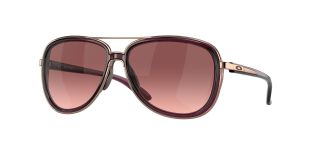 Óculos de sol Oakley 0OO4129 SPLIT TIME Grená Aviador - 1
