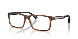 Óculos graduados Emporio Armani 0EA3038 Castanho Retangular - 1