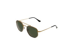 Óculos de sol Ray Ban 0RB3648M THE MARSHAL II Dourados Quadrada - 1