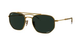 Óculos de sol Ray Ban 0RB3707 Dourados Quadrada - 1