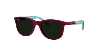 Óculos de sol Ray Ban Junior 0RJ9077S Rosa/Vermelho-Púrpura Quadrada - 1
