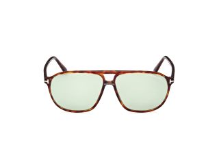 Óculos de sol Tom Ford FT1026 BRUCE Castanho Aviador - 2