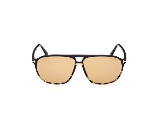 Óculos de sol Tom Ford FT1026 BRUCE Preto Aviador - 2