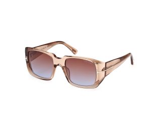 Óculos de sol Tom Ford FT1035 RYDER-02 Castanho Quadrada - 1