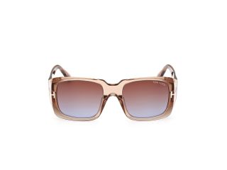 Óculos de sol Tom Ford FT1035 RYDER-02 Castanho Quadrada - 2