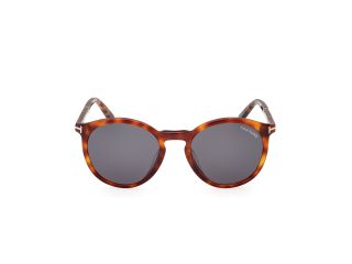 Óculos de sol Tom Ford FT1021 ELTON Castanho Redonda - 2