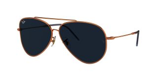 Óculos de sol Ray Ban 0RBR0101S Dourados Aviador - 1
