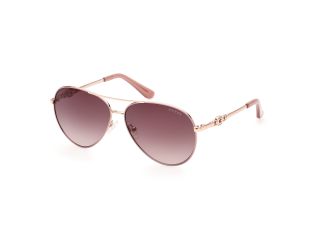 Óculos de sol Guess GU7885-H Rosa/Vermelho-Púrpura Aviador - 1