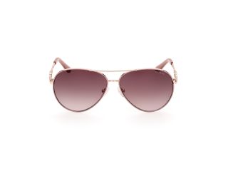 Óculos de sol Guess GU7885-H Rosa/Vermelho-Púrpura Aviador - 2