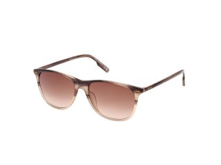 Óculos de sol Ermenegildo Zegna EZ0217 Castanho Quadrada - 1
