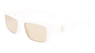 Óculos de sol Calvin Klein Jeans CKJ22635S Branco Retangular - 1