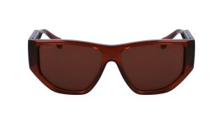 Óculos de sol SALVATORE FERRAGAMO SF1077S Castanho Quadrada - 2