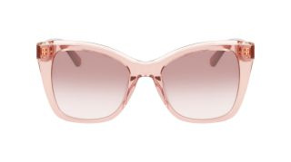 Óculos de sol Calvin Klein CK22530S Rosa/Vermelho-Púrpura Borboleta - 2