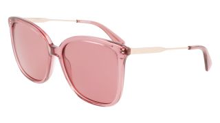 Óculos de sol Longchamp LO706S Rosa/Vermelho-Púrpura Tamanho: 57X17