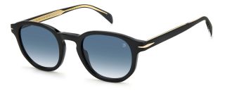 Óculos de sol David Beckham DB 1007/S Preto Ovalada - 1