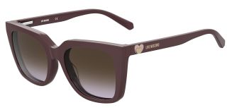 Óculos de sol LOVE MOSCHINO MOL055/CS Lilás Quadrada - 1