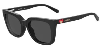Óculos de sol LOVE MOSCHINO MOL055/CS Preto Quadrada - 1
