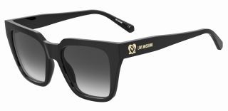 Óculos de sol LOVE MOSCHINO MOL065/S Preto Quadrada - 1