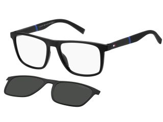 Óculos de sol Tommy Hilfiger TH 1903/CS Preto Retangular - 1