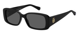 Óculos de sol Tommy Hilfiger TH 1966/S Preto Tamanho: 54X17