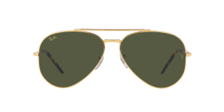 Óculos de sol Ray Ban 0RB3625 NEW AVIATOR Dourados Redonda - 1