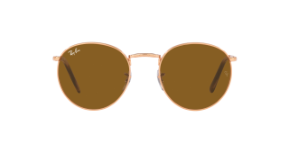 Óculos de sol Ray Ban 0RB3637 NEW ROUND Rosa/Vermelho-Púrpura Redonda - 1
