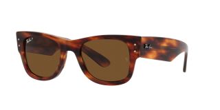 Óculos de sol Ray Ban 0RB0840S MEGA WAYFARER Castanho Quadrada - 1