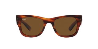 Óculos de sol Ray Ban 0RB0840S MEGA WAYFARER Castanho Quadrada - 2