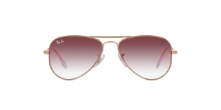 Óculos de sol Ray Ban 0RJ9506S JUNIOR AVIATOR Rosa/Vermelho-Púrpura Aviador - 1