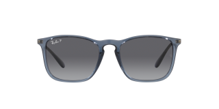 Óculos de sol Ray Ban 0RB4187 CHRIS Azul Quadrada - 1